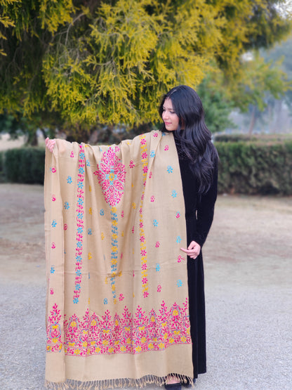 Handmade Embroidery Shawl