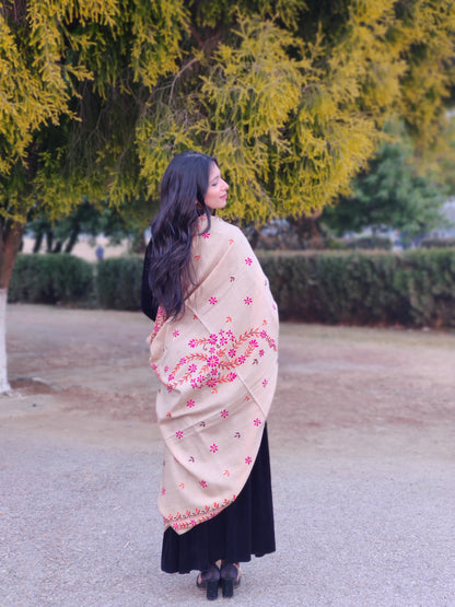 Handmade Embroidery Shawl