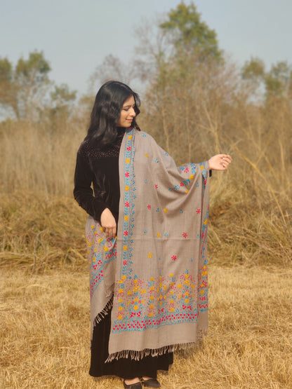 Handmade Embroidery Shawl