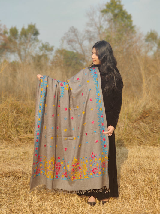 Handmade Embroidery Shawl