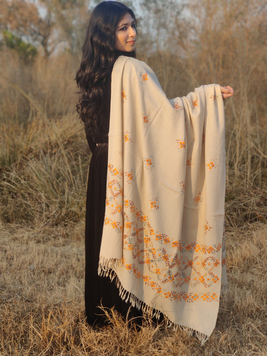 Handmade Embroidery Shawl