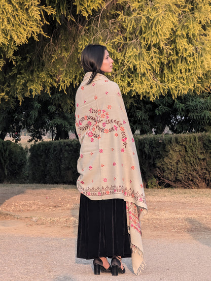 Handmade Embroidery Shawl