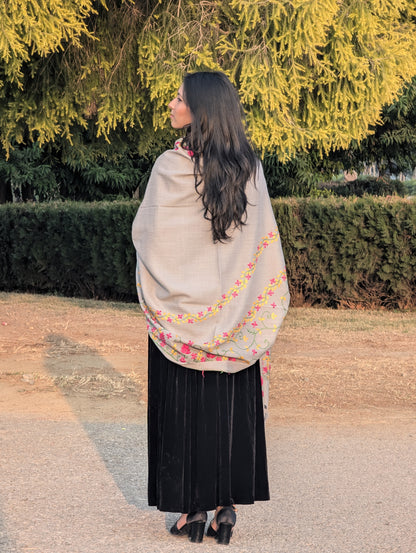 Handmade Embroidery Shawl